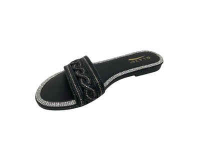 Women's Open Toe Flat Sandals Honey-98