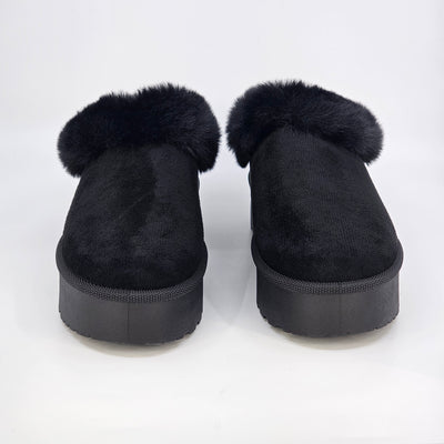 Women's Winter Slippers Platform Snow Boots, Halloween Trend Outdoor Shoes Solid