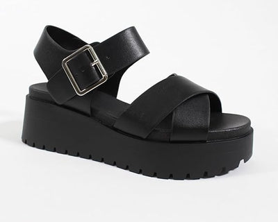 Women's Open Toe Platform Sandals