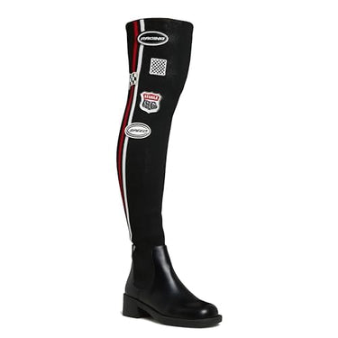 Womens Motocross Sock Over The Knee Thigh High Long Boot Rev-It-Up