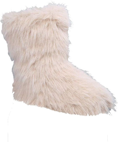 Women's Winter Fur Long Boots, Warm Slip-Resistant, Fashionable Slippers