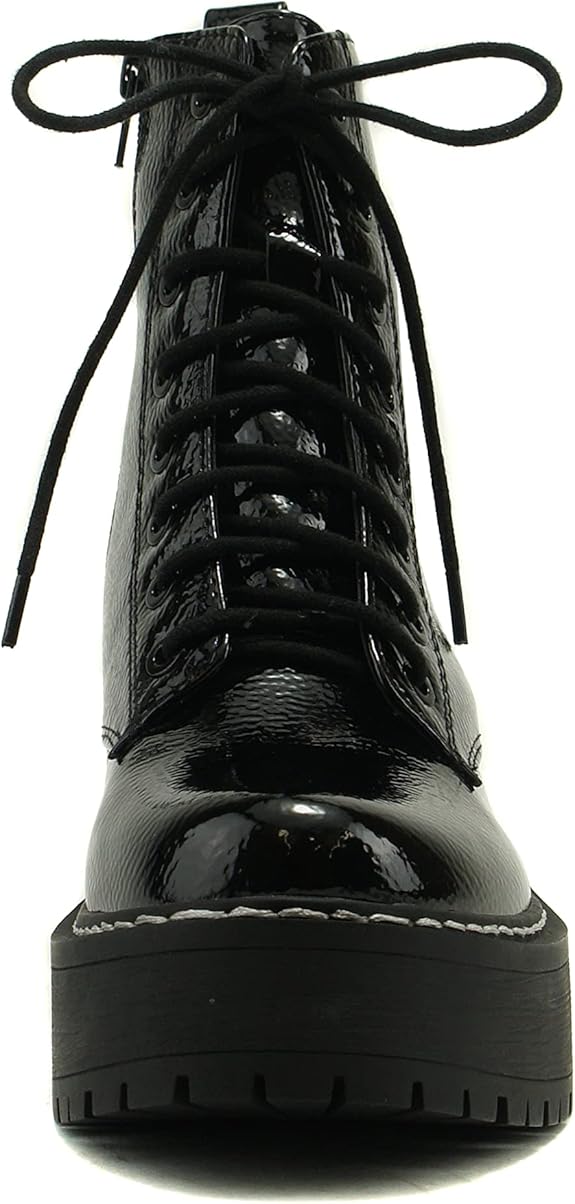 Botines Mujer - Corte Bajo, Hebillas Delanteras Y Cremallera Lateral, Tacón Bajo Y Plano, Tallas Grandes Disponibles