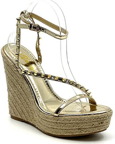 Espadrille Wedge Platform Sandals Angelique-11 | Shoe Time