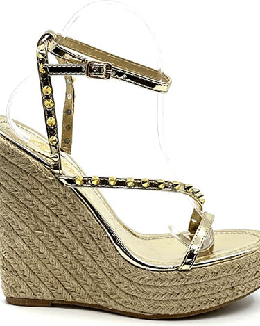 Espadrille Wedge Platform Sandals Angelique-11 | Shoe Time