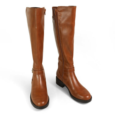 Women’s Classic Riding Knee-High Boots – Stylish Halloween Tall Boots for Everyday Fall and Winter Wear