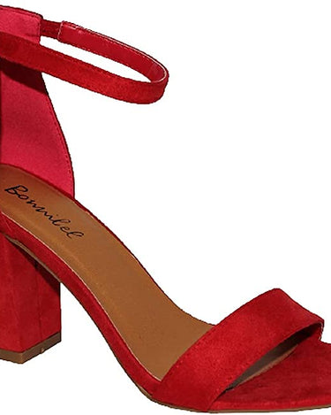 Chunky Block Heel Ankle Straps Sandals Alondra-1 | Shoe Time