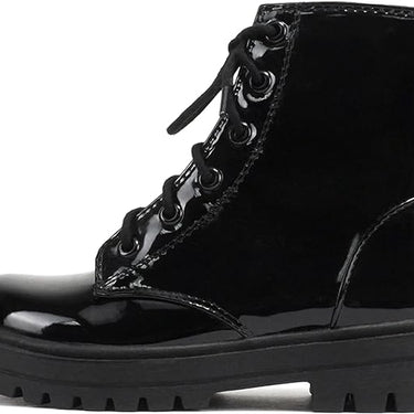 Soda Girls' Little Kid & Big Kid Firm Combat Boots