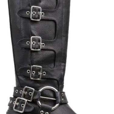 Buckle-Up-Now Side Buckle Chunky Sole Boots