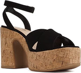 Soda Funkie Ankle Strap Platform Heels | Shoe Time