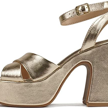 Soda Funkie Ankle Strap Platform Heels | Shoe Time