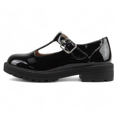 Little Kids/Children/Girls Round Closed Toe Hook, Mary Jane Low Heel Shoe Black / 12 Little Kids/Children/Girls Round Closed Toe Hook, Mary Jane Low Heel Shoe Black / 12