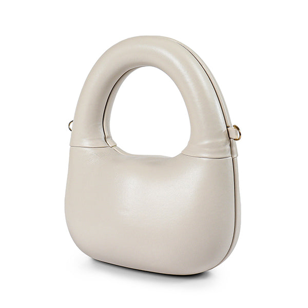 CURVED POUCH SATCHEL BAG - BOBO