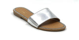 Glaze Honey-63 Flat Sandals Rhinestone Detail | Shoe Time