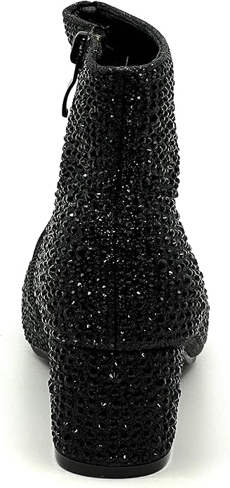 Kids Rhinestone Booties Forever Iceberg-12K