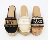 Espadrille Chunky Block heel Niche-17 | Shoe Time