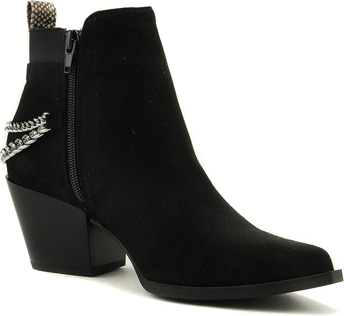 Western Inspired Heeled Fashion Bootie