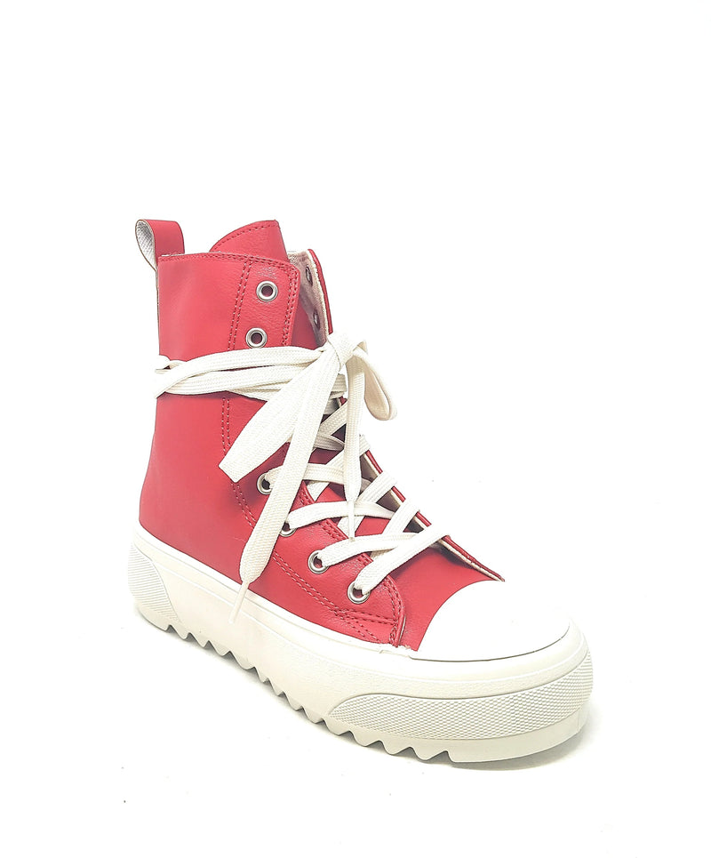 High Top Lace Up Sneakers Ferdi-02 Wild Diva | Shoe Time