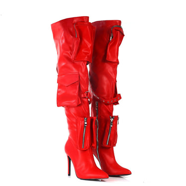 Over The Knee Pocket Boots Scandalous-29