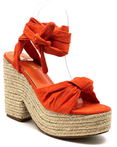 Wrap Around Platform Open Toe Heels Sicily-1 | Shoe Time