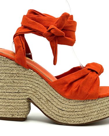 Wrap Around Platform Open Toe Heels Sicily-1 | Shoe Time