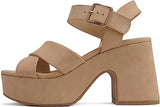 Soda Syren | Ankle Strap Chunky Heels | Shoe Time