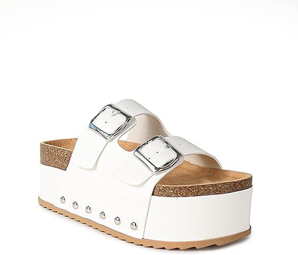 Platform Buckle Strap Open toe Sandals Toya-3