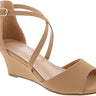 Low Wedge Sandals With Ankle Strap Blossom-3 Top Moda | Shoe Time