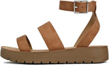 Soda Two Band Ankle Strap Flat Sandals Dabster | Shoe Time