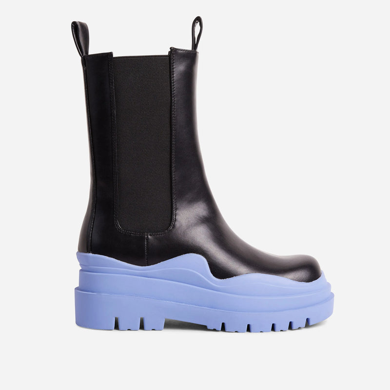 Chunky Sole Ankle Chelsea Biker Boots Energy