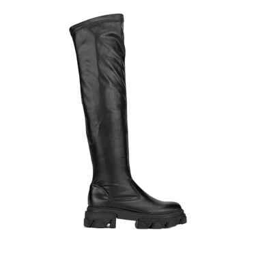 Knee High Round Toe Women's Boot Wild Diva Status-06