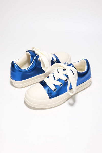 Low Top Lug Sole Thick Flat Sneakers Heath