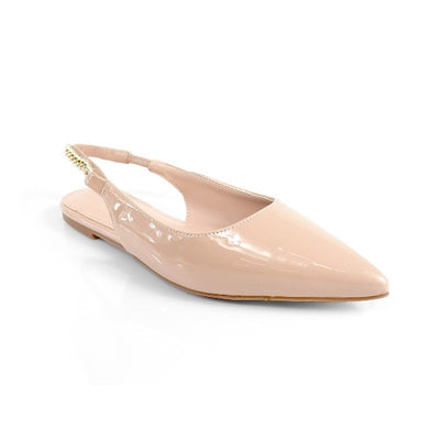 Women's Sling Back Slip On Flat Pointed Toe Casual Shoe