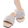 Rhinestone Flat Sandals Lisa-6 Liliana | Shoe Time