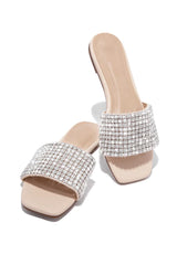 Rhinestone Flat Sandals Lisa-6 Liliana | Shoe Time