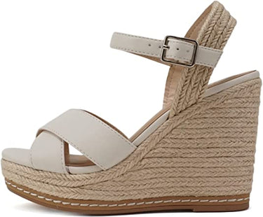 Soda Melany Ankle Strap Espadrille Wedge Sandal | Shoe Time