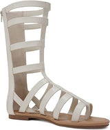 Soda Moxie Mid-Calf Flat Gladiator Sandal | Shoe Time