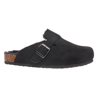 Women's Fuzzy Fuax Fur Lined Clogs Slippers