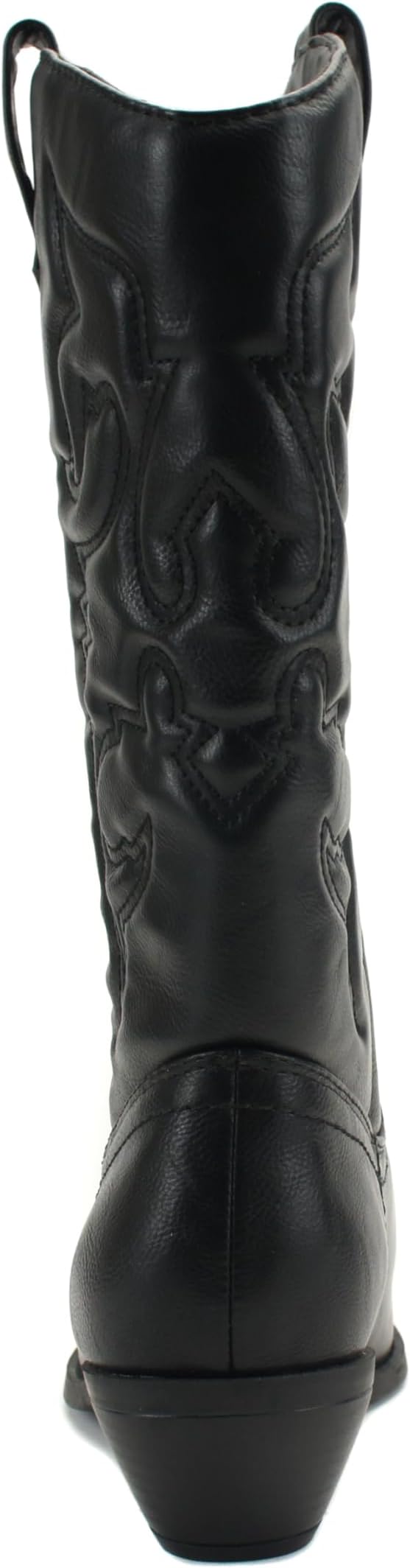 Soda Reno Western Cowboy Pointed Toe Knee High Pull On Tabs Boots