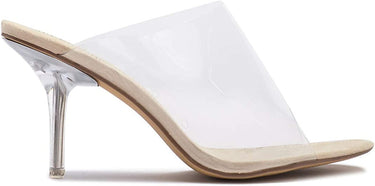 Cape Robbin Clear Mule Heels Stealthy | Shoe Time