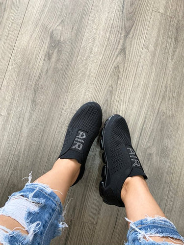 Black Air Comfortable Sneakers 3097