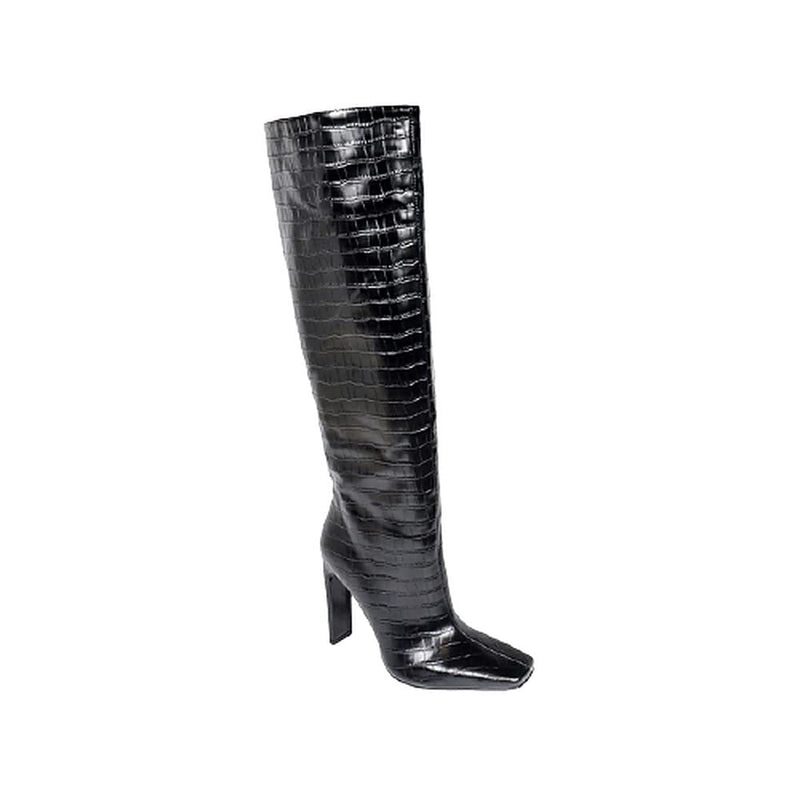 Women  Under the knee boots with chunky heel Tquila-1 By Liliana