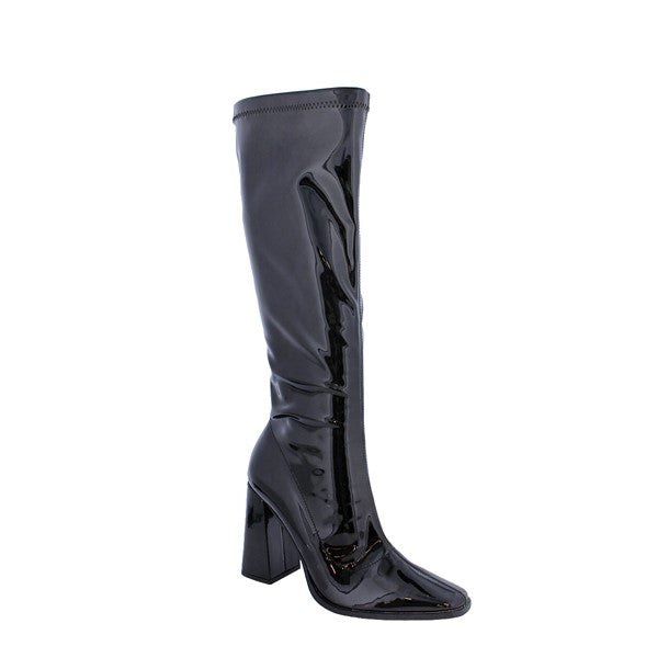 Liliana Alex-2 Knee High Heel gogo winter boots for women