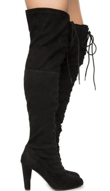 Wild Diva Amaya-07 Thigh High Boots | Shoe Time