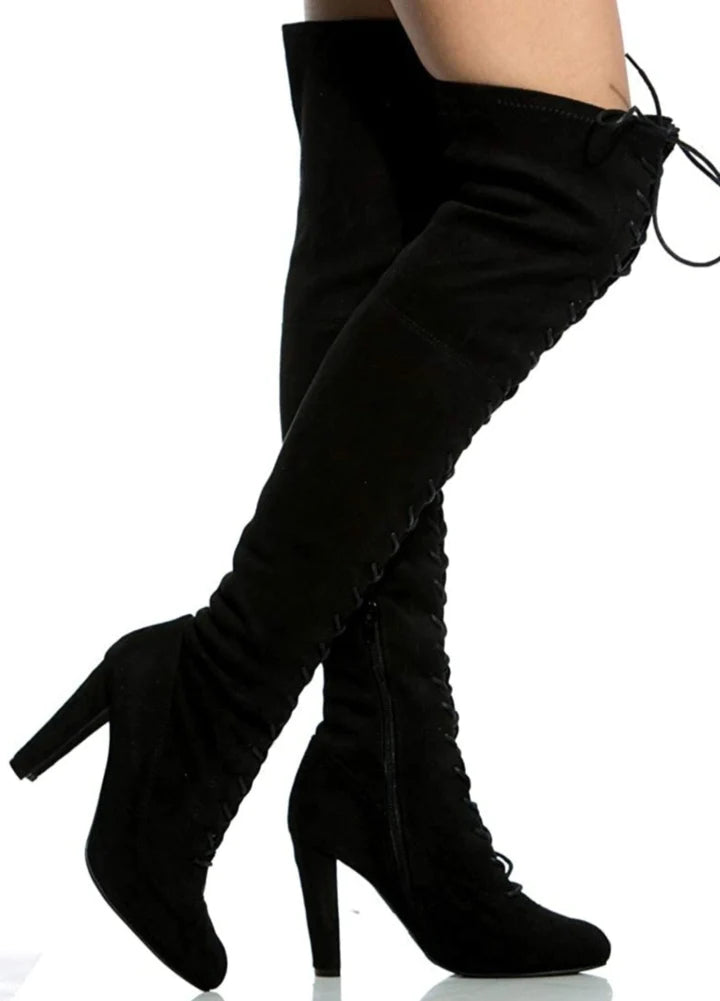 Wild diva outlet thigh high boots