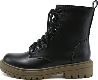 Soda Firm Women's Combat Lace up Ankle Boot