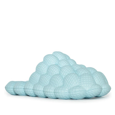 Light blue Bubble Slide Slippers Bumble-01 | Shoe Time