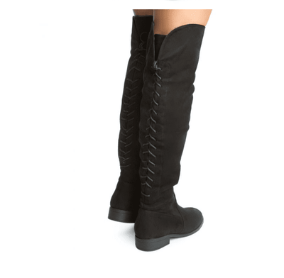 TALLY-2 BY LILIANA THIGH HIGH FLAT BOOT FOR WOMEN