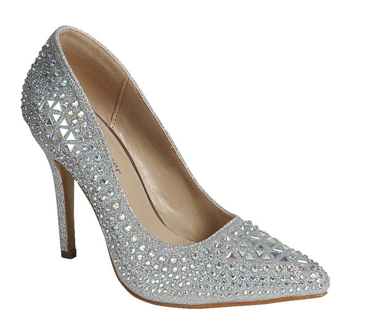 Rhinestone Pointed Toe Pump Event-94 | Shoe Time