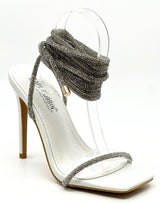 Rhinestone Lace Up Heel Bellisimo by Cape Robbin | Shoe Time