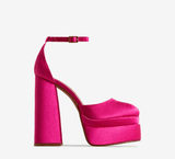 Closed Toe Platform Heels Happer | Shoe Time